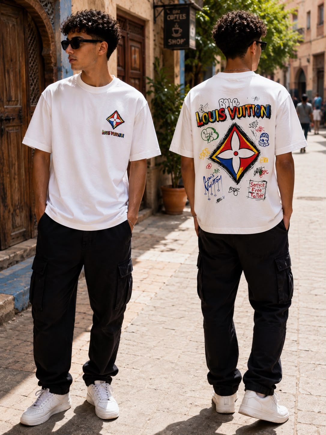 T-Shirt Louis Vuitton Graffiti