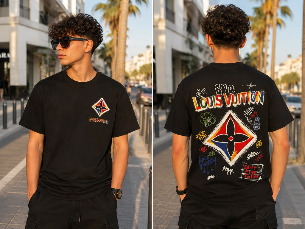 T-Shirt Louis Vuitton Graffiti