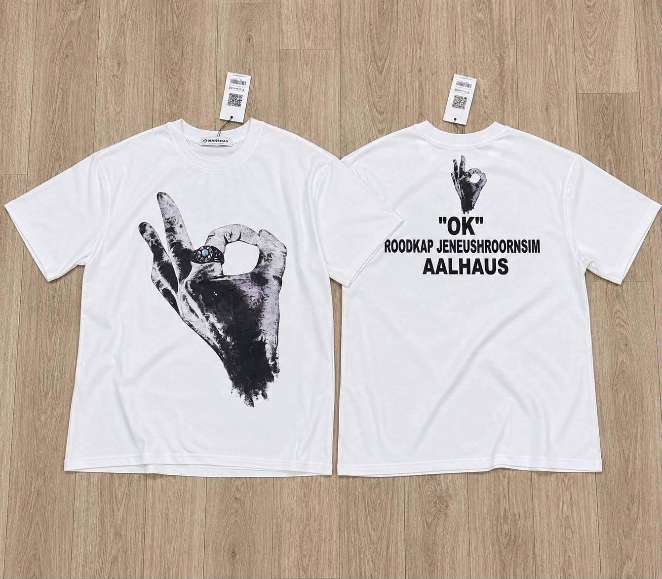 T-Shirt "OK" Aalhaus Oversize