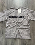 T-Shirt Oversize Essentials Kaki - Flat Lay