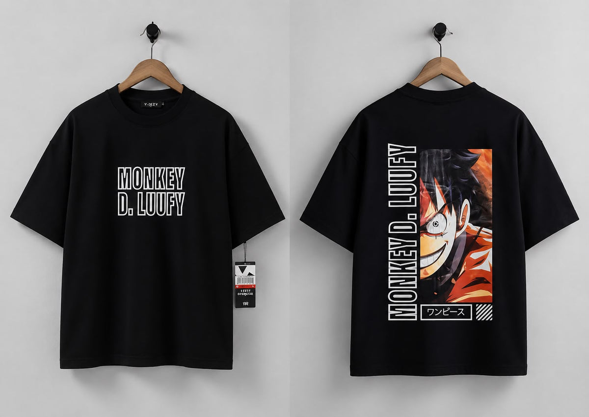 T-Shirt Monkey D. Luffy One Piece Oversize