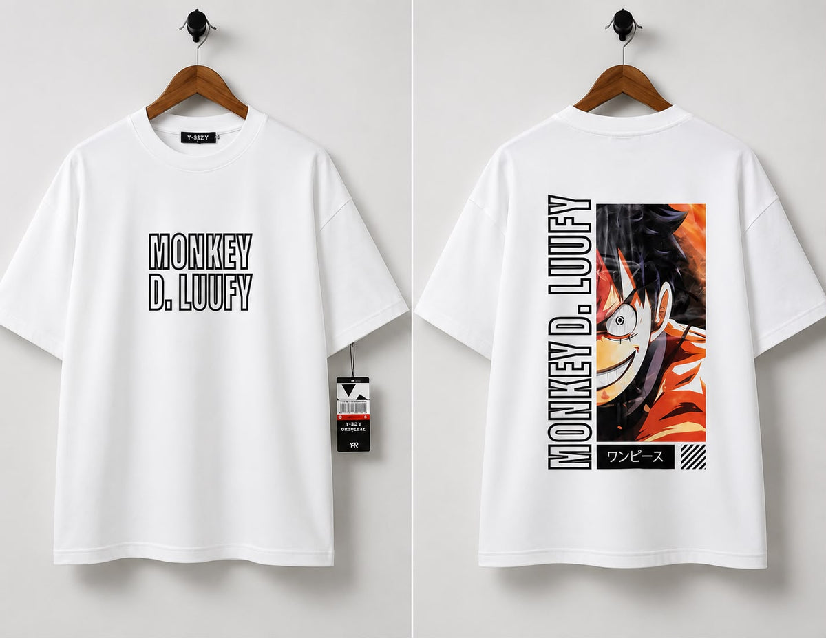 T-Shirt Monkey D. Luffy One Piece Oversize